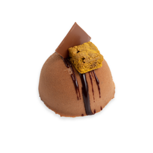 230058 dome chocolate creme brulee